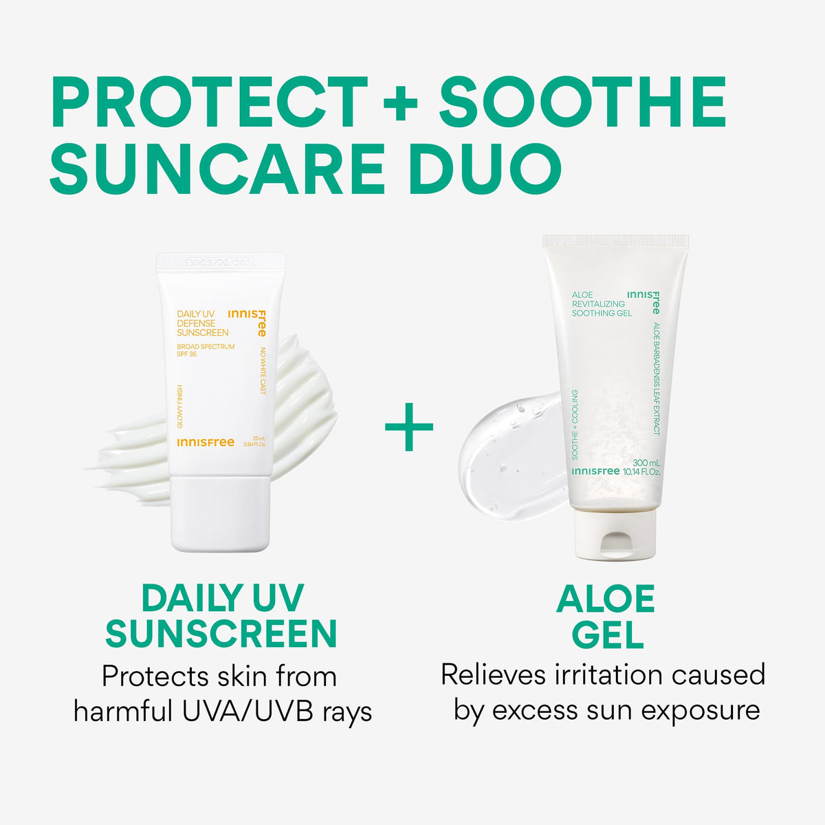 Jeju Aloe ingredient focus in Innisfree Aloe Vitalizing Gel for moisture support.