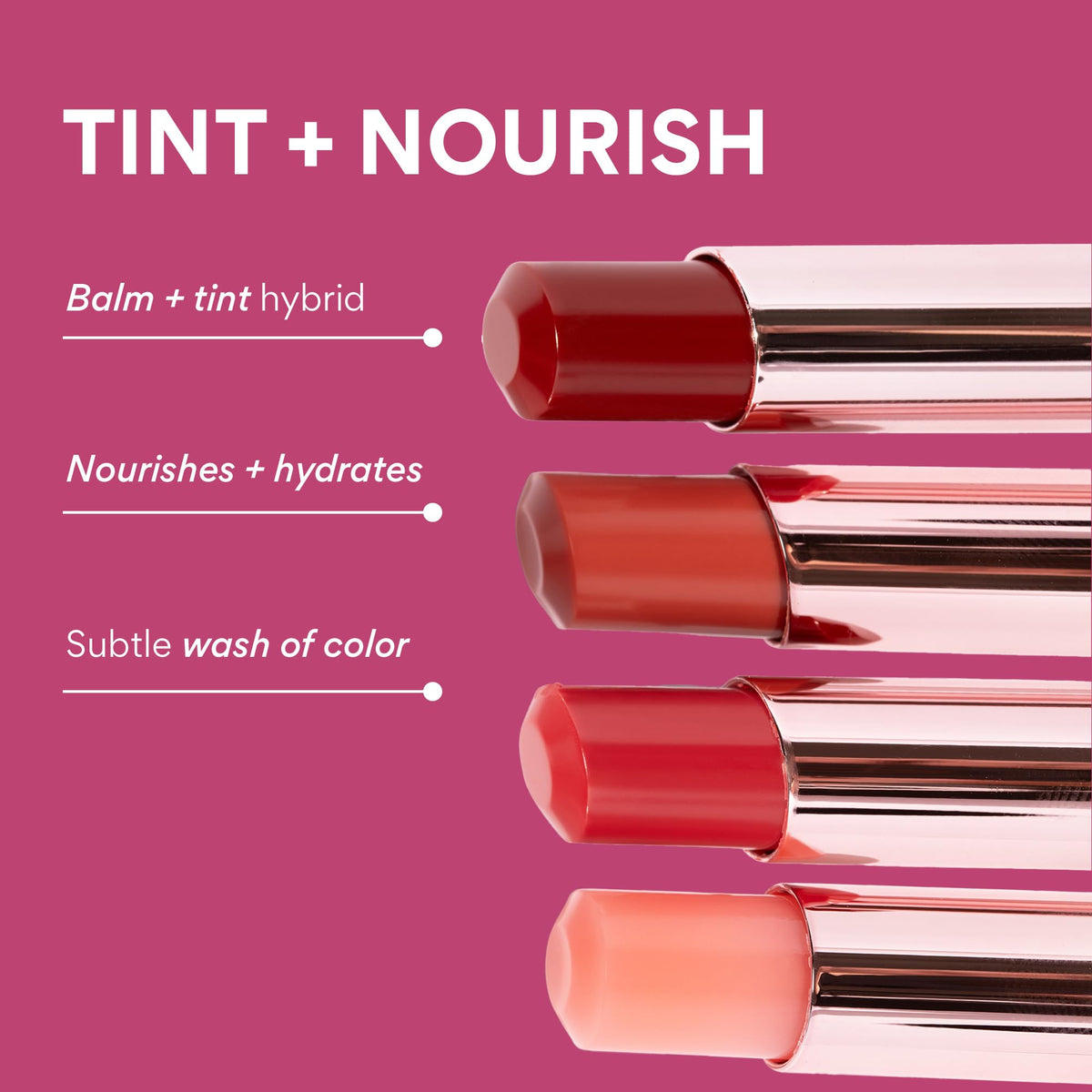 Innisfree hyaluronic acid lip balm application on lips