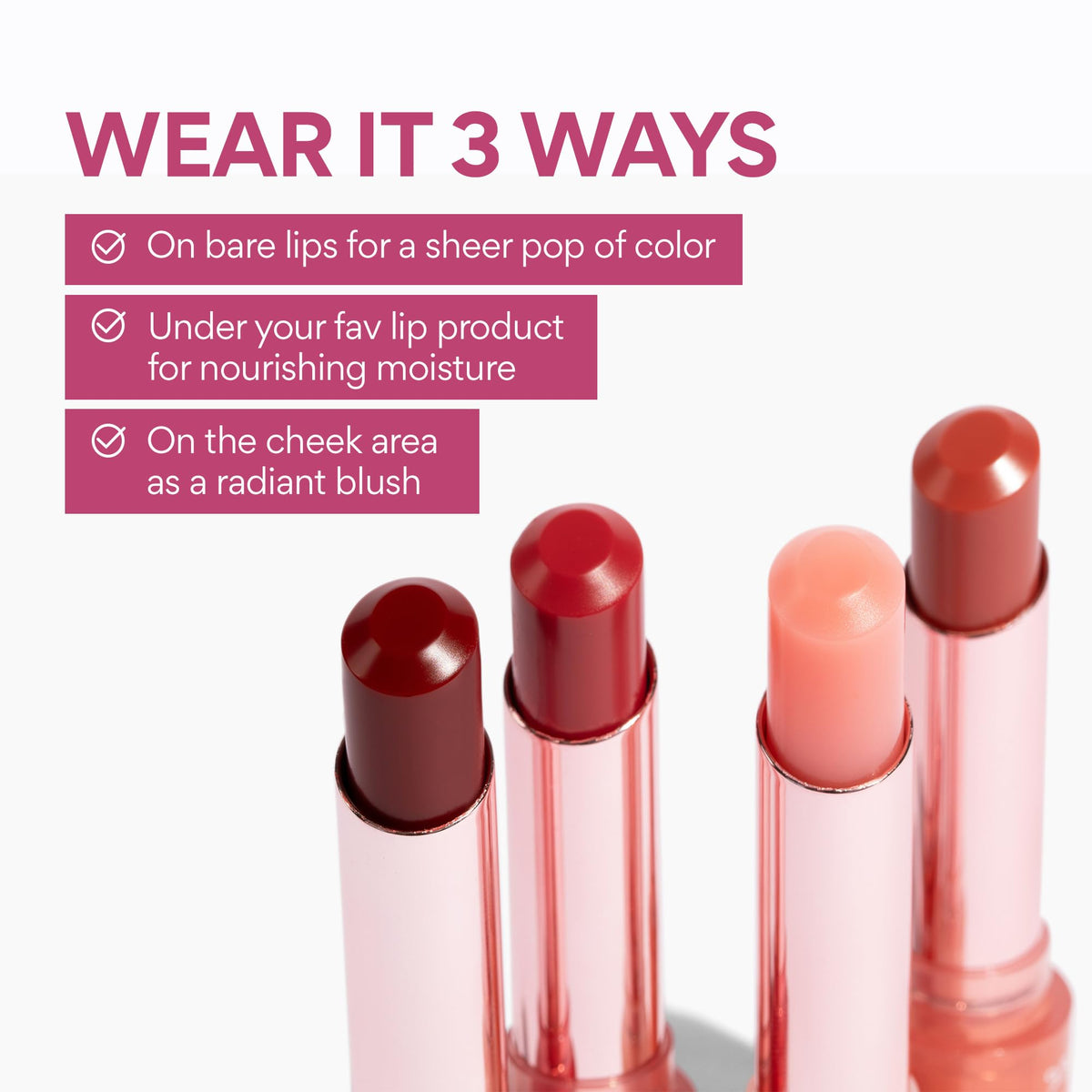 Innisfree Dewy Tint Lip Balm creamy texture close-up