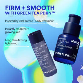 Innisfree gift set packaging showcases premium vegan skincare ideal for gifting.