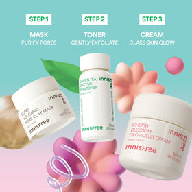 Bright packaging and clean branding for a thoughtful self-care routine.