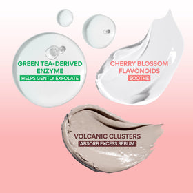 Toner application close-up demonstrates soothing, hydrating daily use.