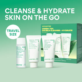 innisfree mini double cleanse foam bottle with foamy lather for cleansing