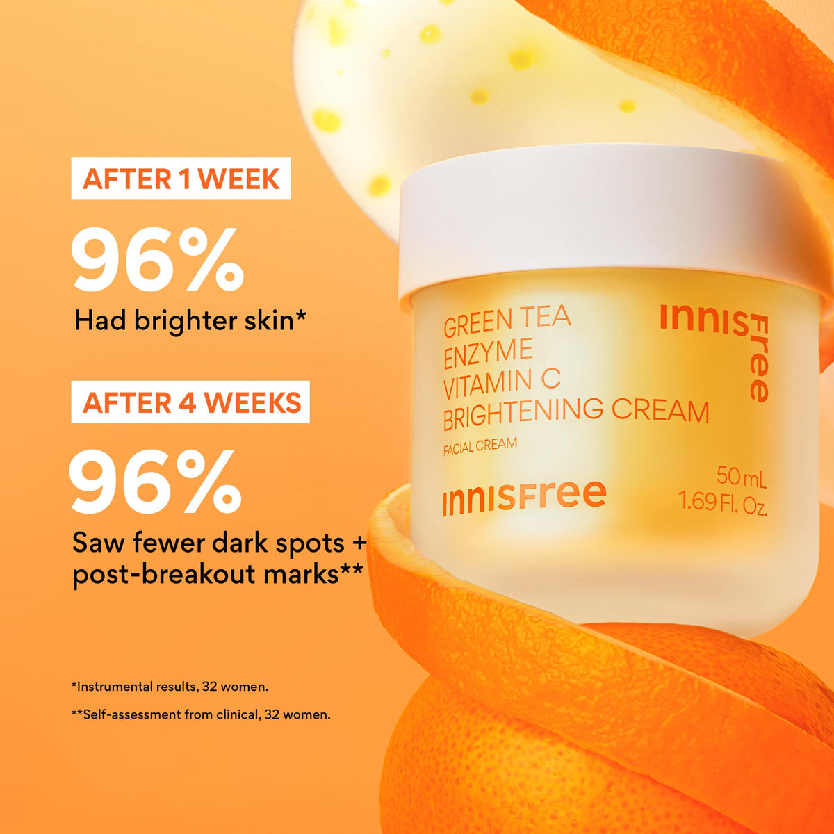 Innisfree Rapid Radiance Set gift-ready box with brightening skincare duo