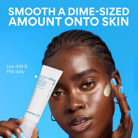 Innisfree Retinol Cica Barrier Cream packaging on display emphasizes gentle daily use.