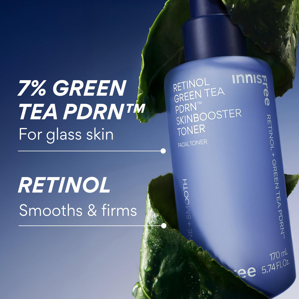 innisfree Toner application on face demonstrates easy daily prep for makeup