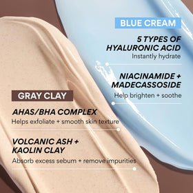Innisfree Volcanic Swirl Pore Mask on bathroom shelf, daily-use friendly.
