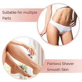 innobeaut replacement-heads-with-clean-brush close-up on easy attachment and tool included.