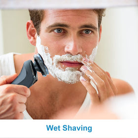 Innobeaut SH50 skin-friendly design helps reduce irritation during daily shaves.