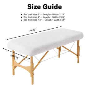 INNOVIO non-woven bed covers breathable layer keeps clients comfortable.