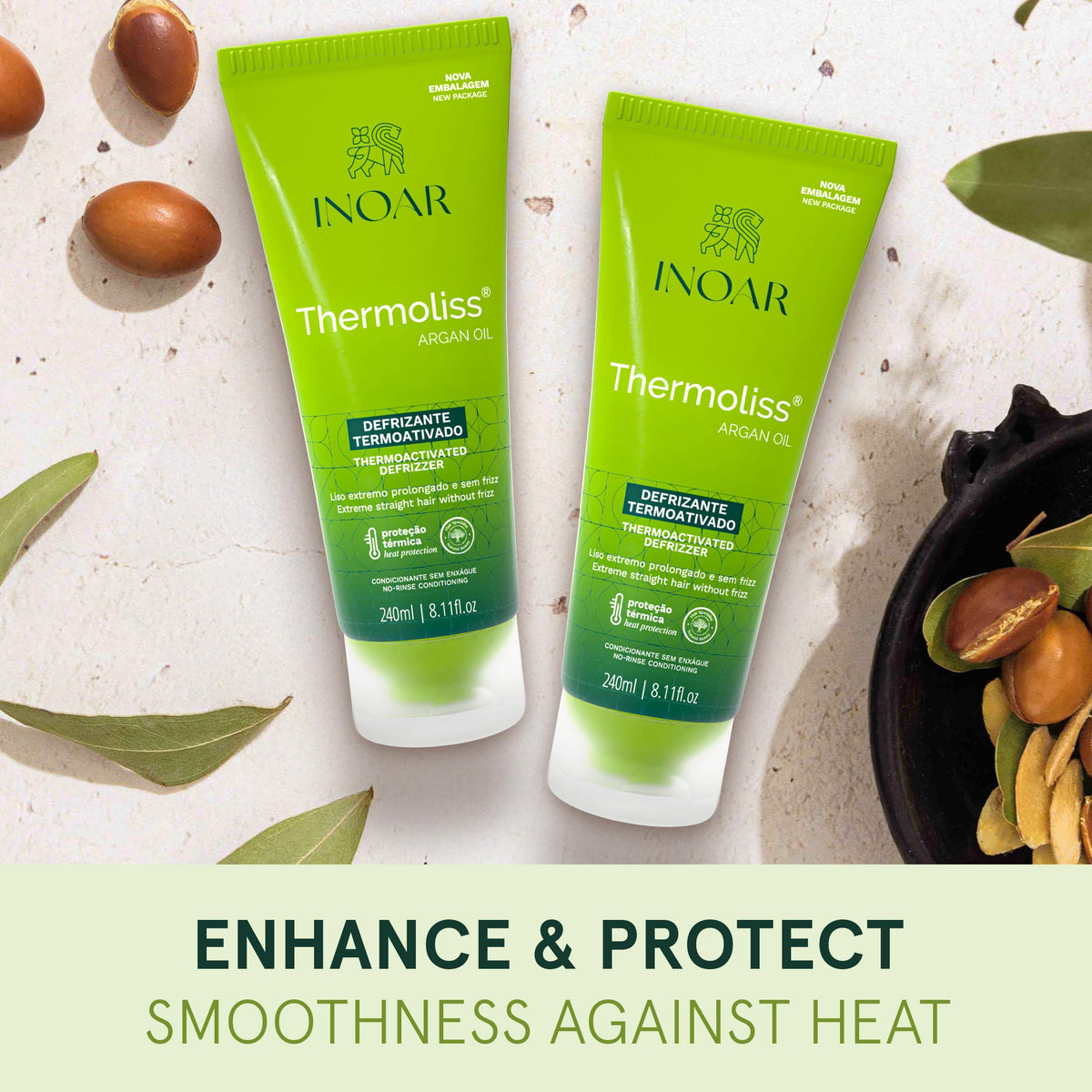 Heat protection focus: Thermoliss Balm shields strands during styling