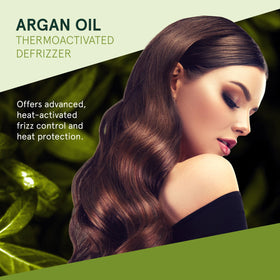 INOAR Thermoliss Balm ingredients close-up with argan oil and amino acids for nourishment