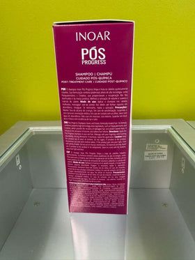 INOAR Pos Progress Duo Kit close-up label, highlights ingredients.