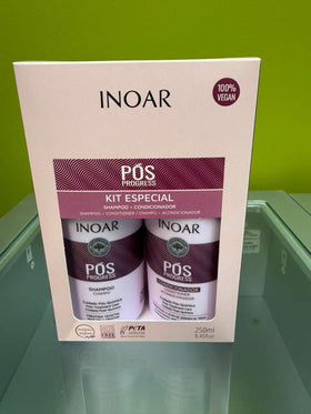 INOAR Pos Progress Duo Kit packaging view, convenient dual-pack presentation.