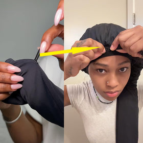 INSBeauty breathable lightweight bonnet design for night wear