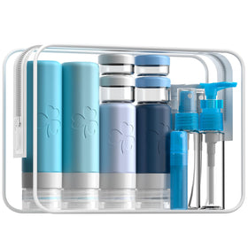 INSFIT 23-pack travel bottles kit for organized packing on trips