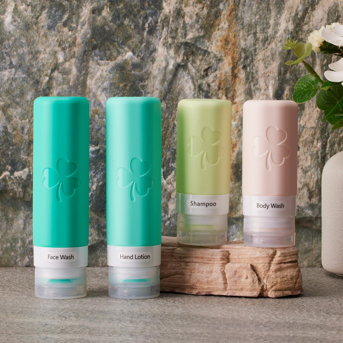 INSFIT BPA-free silicone and PET materials safe for cosmetics.