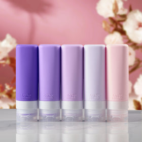 Compact INSFIT bottles fit neatly in TSA-friendly travel kits.