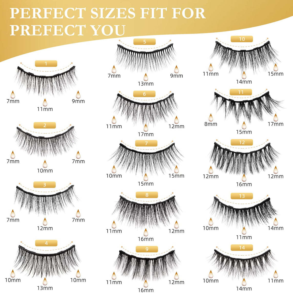 INSMART reusable lashes and eyeliner help save time and money with multiple uses.