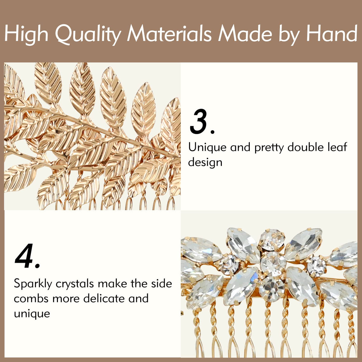 insowni bridesmaid hair embellishments for coordinated looks