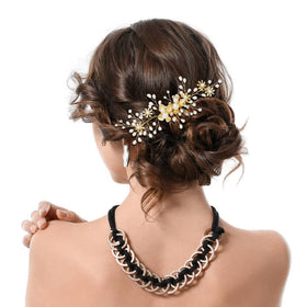 insowni gold twist crystal hair pins secure romantic updos