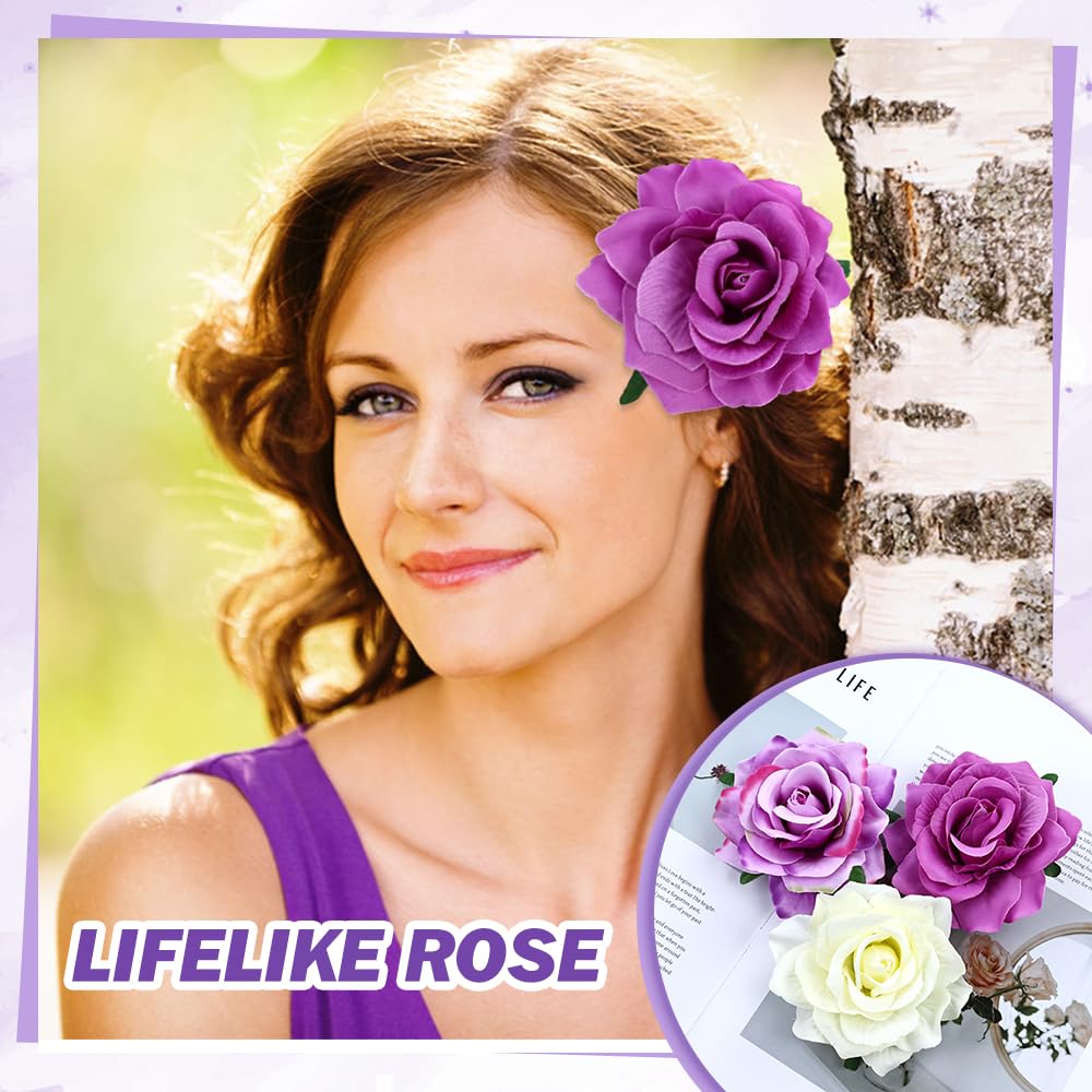 inSowni rose brooch pin doubles as a decorative clothing accessory
