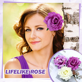 inSowni rose brooch pin doubles as a decorative clothing accessory