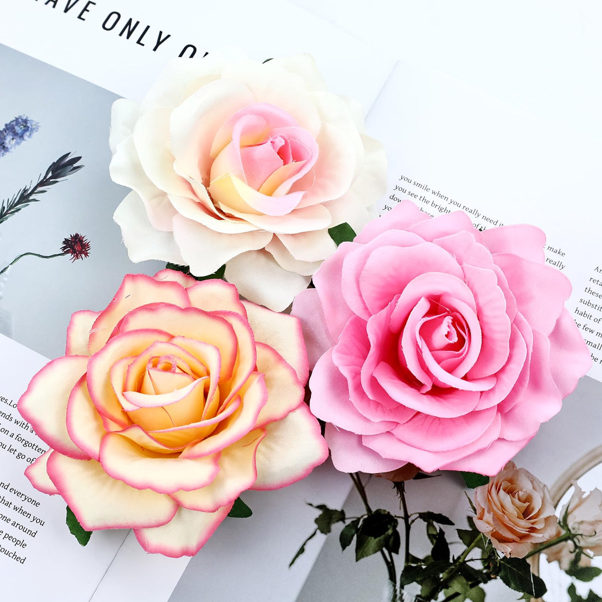 inSowni rose 12 cm diameter blooms provide visible flair