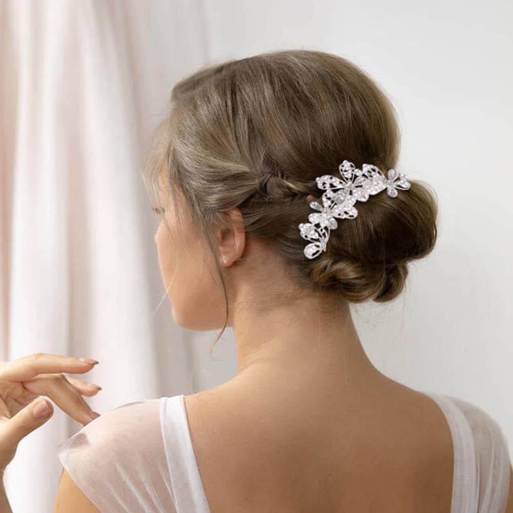 inSowni twist pearl hairpins add subtle sparkle to romantic wedding hairstyles