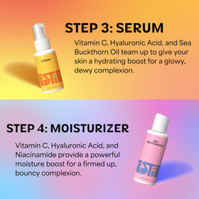 InstaNatural Besties four-step kit box streamlines a quick daily routine.