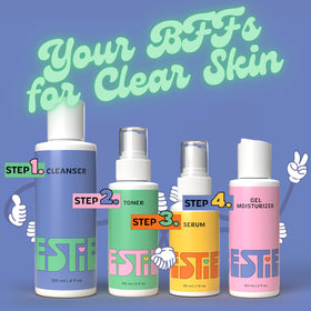 InstaNatural Besties serum bottle delivers brighter, hydrated skin.