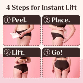 Clear how-to guides peel, place, lift, and go for confidence.
