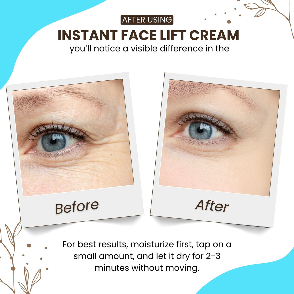 Instantly Ageless ingredients highlight for premium skincare.