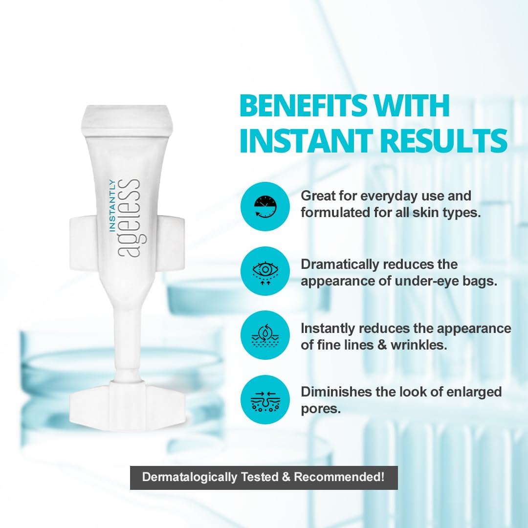 Instantly Ageless premium brushes for smooth makeup prep.