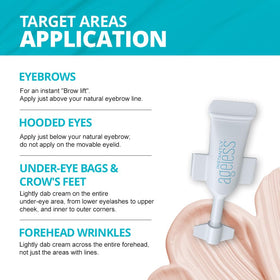Instantly Ageless vitamin C anti-aging cream nourishes skin for a brighter complexion.