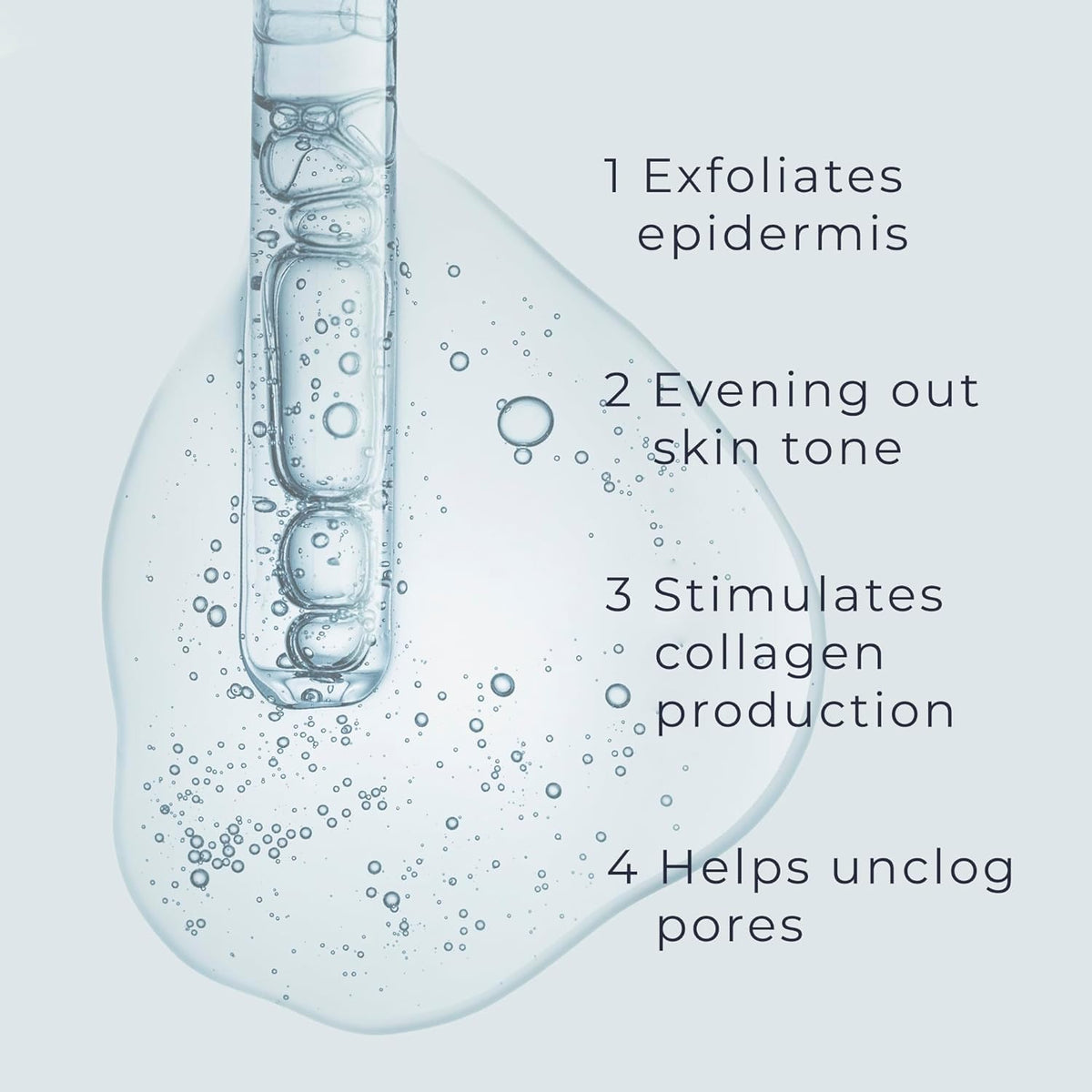 Pump-dispense bottle designed for easy daily use.