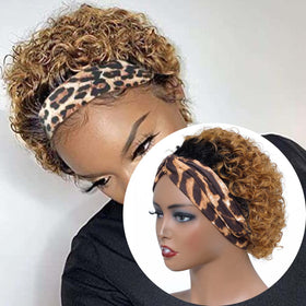 INSTASTYLE headband wig in blonde ombre for effortless transformation