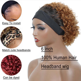 INSTASTYLE 150% density headband wig adds fullness while staying natural