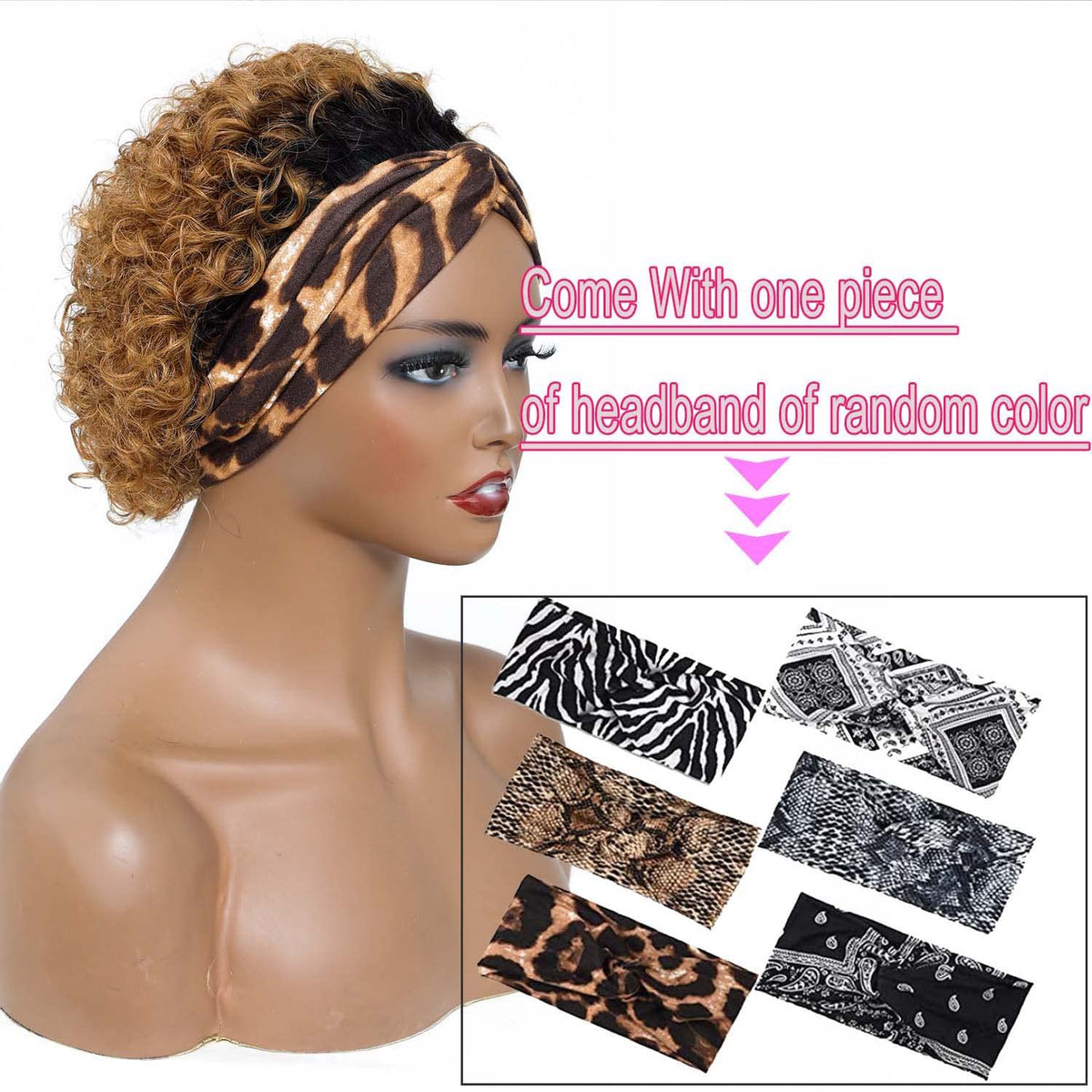 INSTASTYLE glueless headband wig with snap-in installation for beginners
