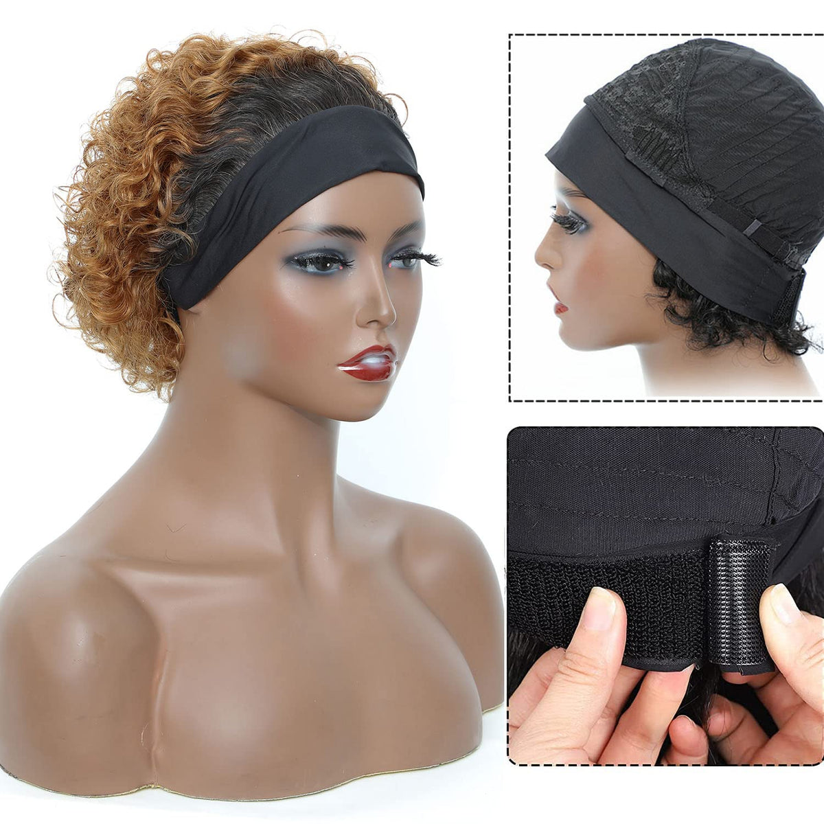 INSTASTYLE 6-inch headband wig ready to wear for busy days
