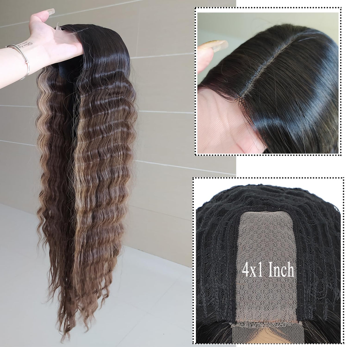 INSTASTYLE heat-resistant synthetic fiber for easy styling up to 180 C