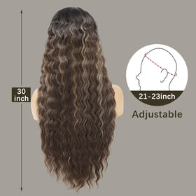 INSTASTYLE natural-looking wig with soft fibers for everyday wear