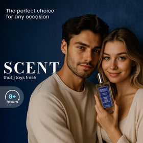 Base notes musk and ambergris for lasting warmth and depth.
