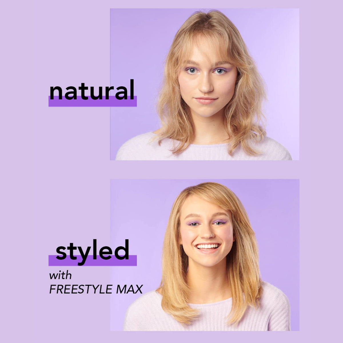InStyler Freestyle Max cool tip design for safe handling during use