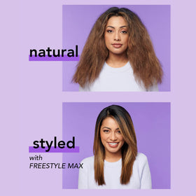 InStyler Freestyle Max four heat settings up to 400°F for versatile styling