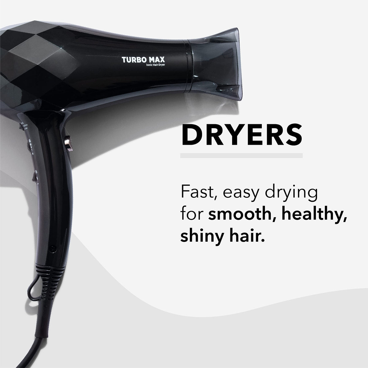 InStyler Turbo Mini Ionic Hair Dryer concentrator nozzle for defined volume