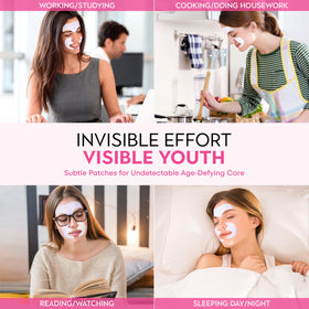 Insutam Forehead Wrinkle Patches designed for aging skin with comfortable fit.