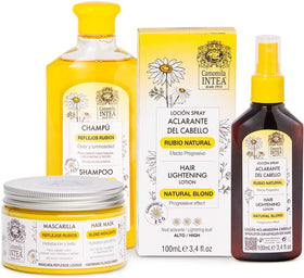 Intea Camomila Hair Lightener spray-on application for easy, even lightening.