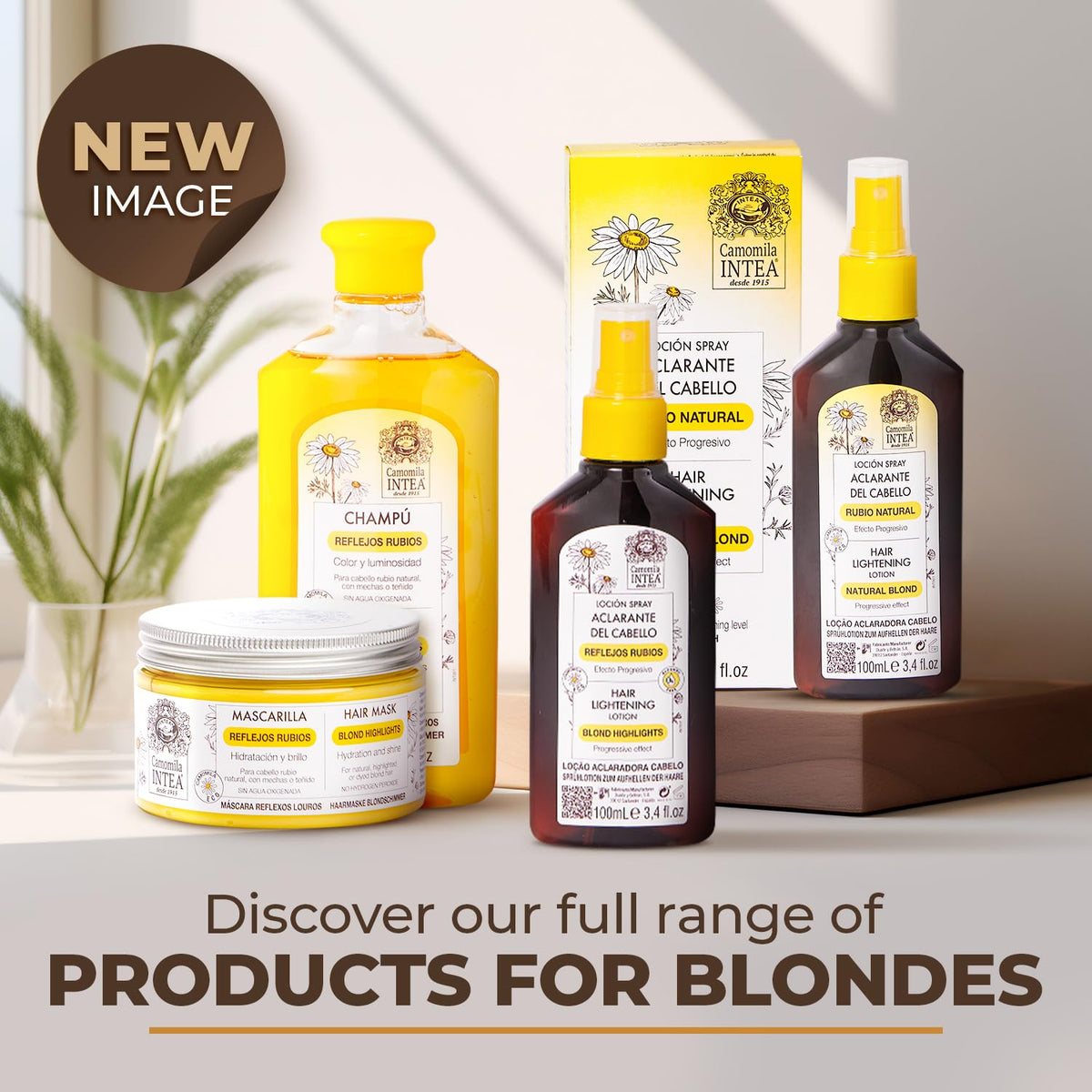 Intea packaging communicates paraben and ammonia-free formulation.