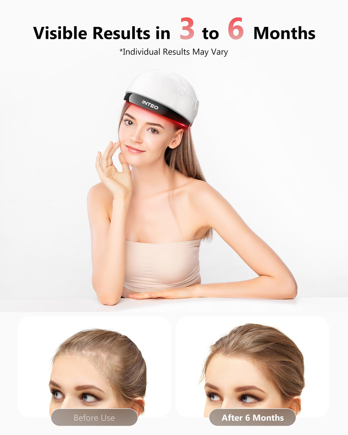 INTEO FDA-cleared hair growth cap for reliable results